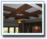 faux wood beams